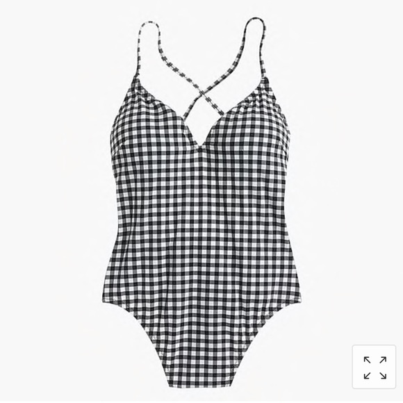 NWT J.CREW LACE-UP BACK ONE-PIECE SWIM SUIT - Picture 5 of 6